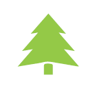 Outdoor tree icon